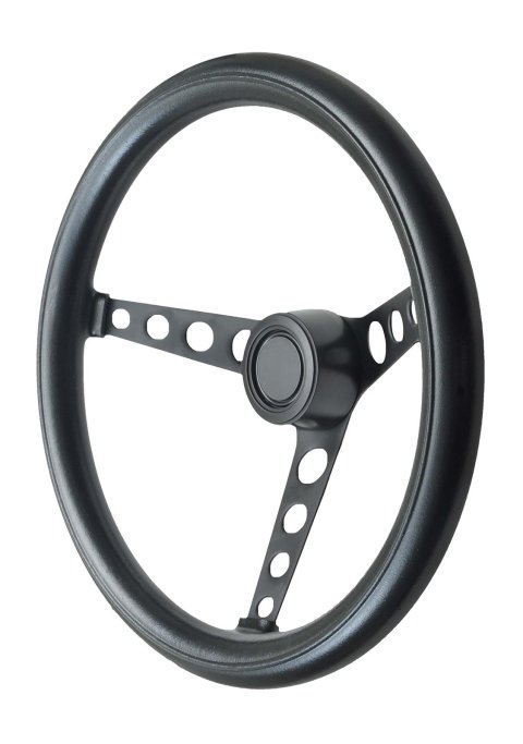 GT Performance GT-3 Classic Foam Steering Wheels 14-4311 Wheel, Classic, 3-Spoke, Black Grip, 14.5 in. Diameter, 3-Bolt Mount, Each