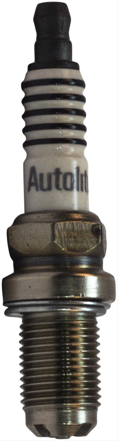 Autolite Double Platinum Spark Plugs R3933X Plug, Racing, Copper Core, Gasket Seat, 14mm Thread, 0.880 in. Reach, Each