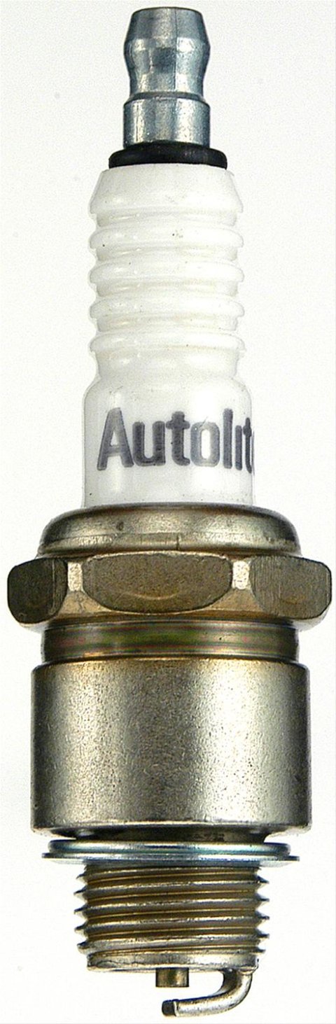 Autolite Copper Core Spark Plugs for 1953-1956 8V - 353 Plug, Core, Gasket Seat, 14mm Thread, 0.375 in. Reach, Each