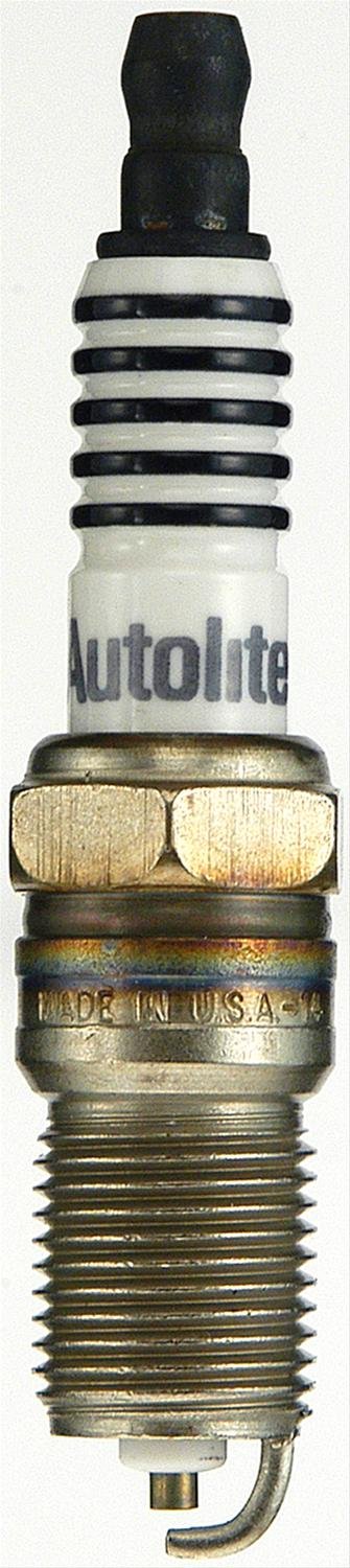 Autolite Racing Spark Plugs R103 Plug, Racing, Copper Core, Tapered Seat, 14mm Thread, 0.679 in. Reach, Each