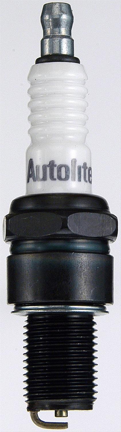 Autolite Copper Core Spark Plugs 404 Plug, Core, Gasket Seat, 14mm Thread, 0.750 in. Reach, Resistor, Each