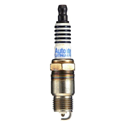 Autolite Double Platinum Spark Plugs APP6043 Plug, Platinum, 14mm Thread, 0.982 in. Reach, Tapered Seat, 16mm Wrench Size, Each
