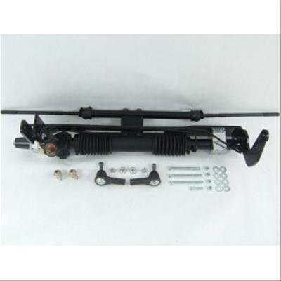 UniSteer Rack and Pinions for 1963-1982 CORVETTE - 8011540 Pinion, Hydraulic Power Assist, Aluminum Rack, Black Powdercoated, Chevy, Kit