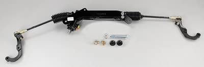 UniSteer 1967-69 Camaro/1968-74 Nova Rack and Pinion Kits for 1967-1969 CAMARO, 1968 CHEVY II, 1969-1974 NOVA - 8010540-01 Pinion, Power, Aluminum, Black Powdercoated, 44 in. Length, Chevy, Each