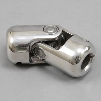 UniSteer U-Joints 8050290 Steering Shaft, Stainless Steel, Polished, 5/8 in.-36 Spline, 3/4 in. DD, Each