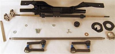 UniSteer Rack and Pinions for 1965-1966 MUSTANG - 8001110-01 Pinion, Manual, Aluminum, Black, Ford, Kit