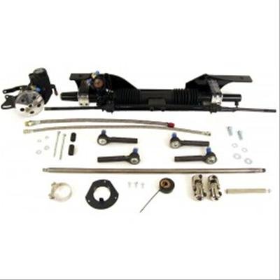 UniSteer Rack and Pinions for 1967 MUSTANG - 8010820-01 Pinion, Power, Aluminum Rack, Black Powdercoated, Ford, Kit