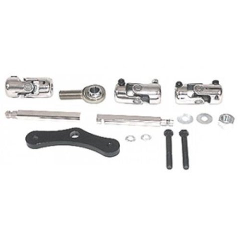 UniSteer Steering Shaft Kits for 1967-1969 CAMARO, 1966-1968 CHEVY II, 1969-1974 NOVA - 8050570 Shaft, Manual Steering, Steel Alloy, Natural, Double D, Chevy, Each