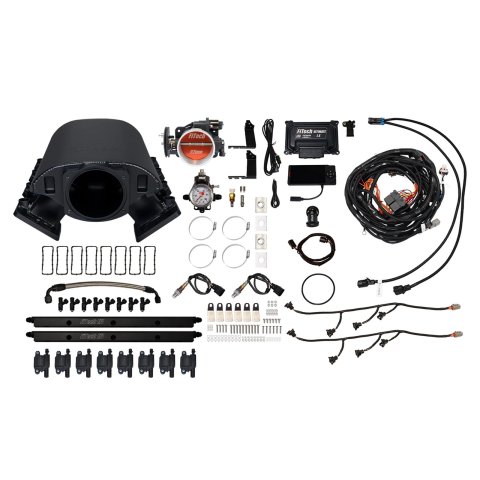 FiTech Ultimate Rebel LS 500 HP EFI Fuel Injection Systems 78088 System, Rebel, HP, Cathedral Port, 92mm Throttle Body, LS3 Coils, 36 Lb., EV1, Without Transmission Controller, Kit