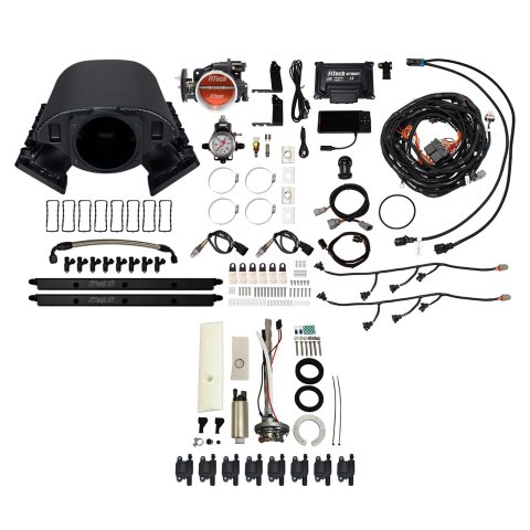 FiTech Ultimate Rebel LS 500 HP EFI Fuel Injection Systems 78789 System, Rebel, HP, Cathedral Port, 92mm, In-Tank Pump, LS3 Coils, 36 Lb., EV1, With Transmission Controller, Kit