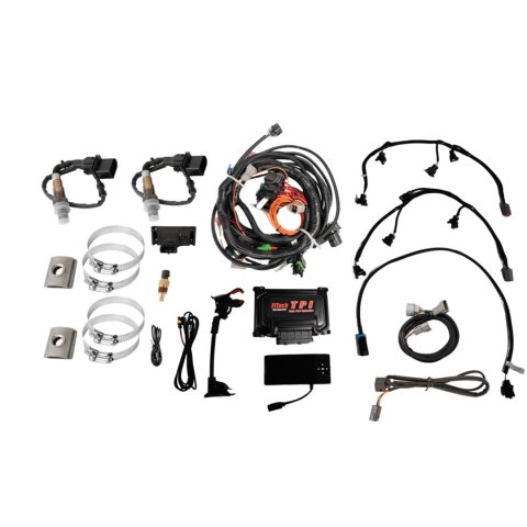 FiTech Ultimate TPI Standalone ECUs 38353 Engine Management Systems, TPI, Dual O2 Sensor, Transmission Controller, 4L60E, 4L80E, Chevy, Kit