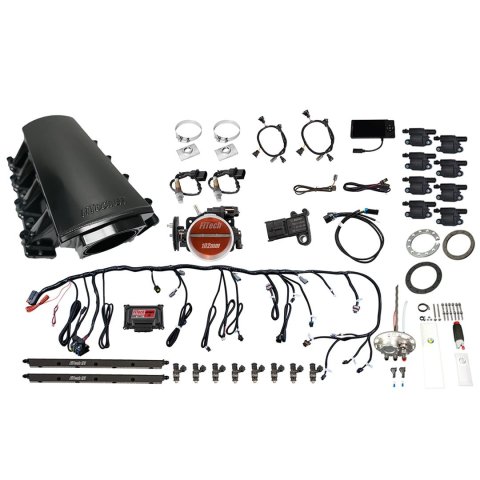 FiTech Ultimate LS 750 HP EFI Short LS7 Port Intake Fuel Injection Master Kits 78817 System With Kit