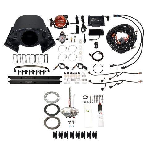 FiTech Ultimate Rebel LS 750 HP EFI Fuel Injection Systems 79890 System, Rebel, HP, Cathedral Port, 102mm, In-Tank Pump, LS3 Coils, 55 Lb., EV1, Without Transmission Controller, Kit