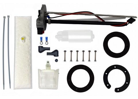 FiTech Go Fuel In-Tank Pump Modules 50014 Pump, Module, Electric, 12 V, 58 psi, 255 lph, Can Be Used On Tanks with A Depth of 6 in. To 15 in., Kit