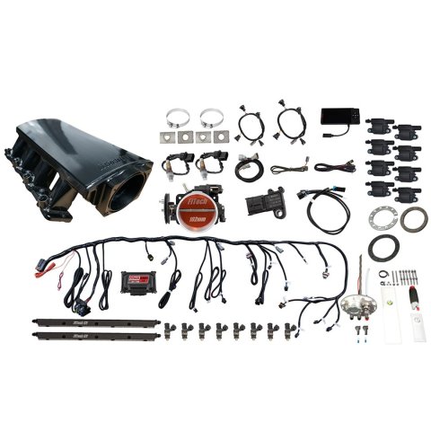 FiTech Ultimate LS 750 HP EFI Short LS3 Port Intake Fuel Injection Master Kits 78814 System With Kit