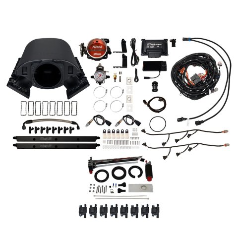 FiTech Ultimate Rebel LS 750 HP EFI Fuel Injection Systems 78690 System, Rebel, HP, Cathedral Port, 102mm, In-Tank Pump, LS3 Coils, 55 Lb., EV1, Without Transmission Controller, Kit