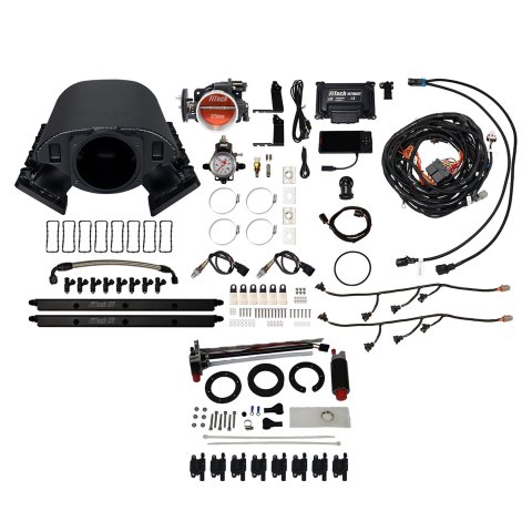 FiTech Ultimate Rebel LS 500 HP EFI Fuel Injection Systems 79688 System, Rebel, HP, Cathedral Port, 92mm, In-Tank Pump, LS3 Coils, 36 Lb., EV1, Without Transmission Controller, Kit