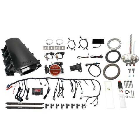 FiTech Ultimate LS 750 HP EFI Short LS7 Port Intake Fuel Injection Master Kits 76317 System With Kit