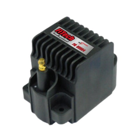 FiTech Go-Spark Ignition Coils 99904 Coil, Go-Spark, Ready-to-Run, Square, Epoxy, Black, 40,000 V, Each