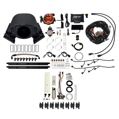 FiTech Ultimate Rebel LS 750 HP EFI Fuel Injection Systems 78790 System, Rebel, HP, Cathedral Port, 102 mm, In-Tank Pump, LS3 Coils, 55 Lb., EV1, Without Transmission Controller, Kit
