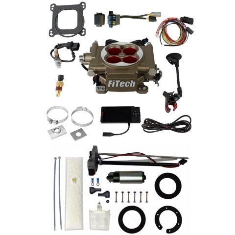 FiTech Go Street 400 HP EFI System In-Tank Pump Fuel Injection Master Kits 36103 Cast With 255 LPH Kit