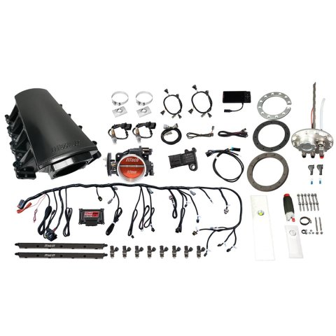 FiTech Ultimate LS 500 HP EFI Short LS7 Port Intake Fuel Injection Master Kits 76316 System With Kit