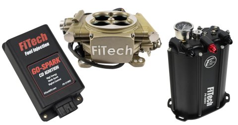 FiTech Easy Street 600 HP EFI System Force Fuel/Go-Spark Fuel Injection Master Kits 93505 iNjection System, Kit, Delivery System, CDI Box, Kit