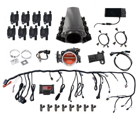FiTech Ultimate LS EFI 500 HP Fuel Injection Systems 78001 Injection, LS, Kit LS1/LS2/LS6 - 500HP w/o Trans Control, w/ coil pack set