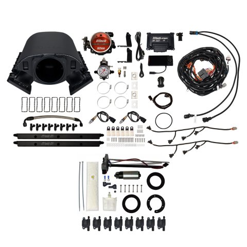 FiTech Ultimate Rebel LS 750 HP EFI Fuel Injection Systems 78490 System, Rebel, HP, Cathedral Port, 102mm, In-Tank Pump, LS3 Coils, 55 Lb., EV1, Without Transmission Controller, Kit