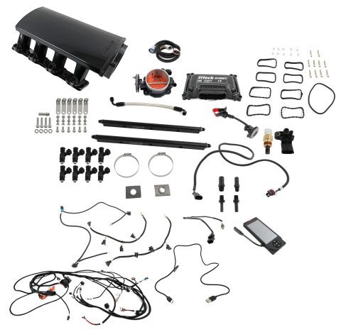FiTech Ultimate LS EFI 500 HP Fuel Injection Systems 70012 System, EFI, HP, LS3/L92, With Transmission Controller, Kit
