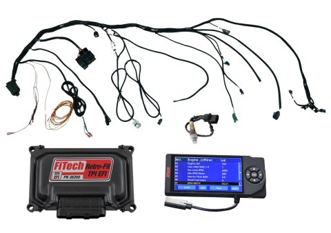 FiTech Ultimate TPI Standalone ECUs 38350 Engine Management Systems, ECUs, Boost Ready, Handheld Controller, Display, Chevrolet, 5.0L, 5.7L, Each