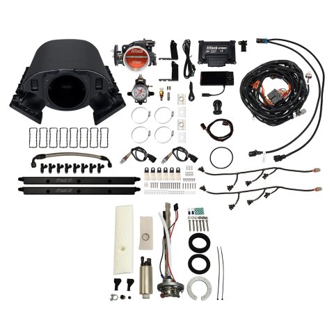 FiTech Ultimate Rebel LS 500 HP EFI Fuel Injection Systems 76688 System, Rebel, HP, Cathedral Port, 92mm Throttle Body, In-Tank Pump, 36Lb., EV1, Without Transmission Controller, Kit