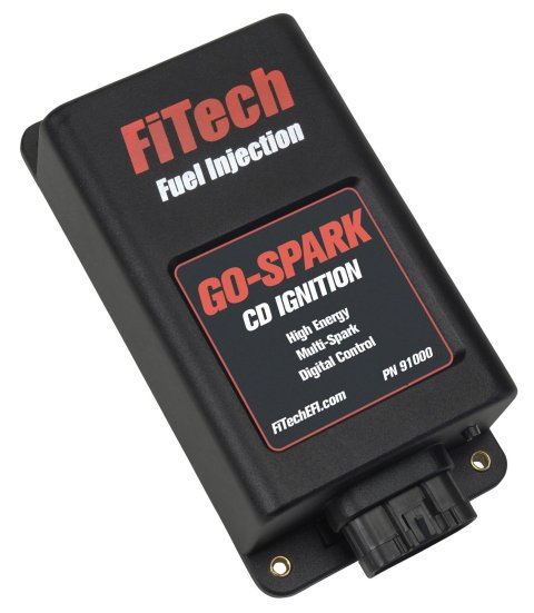 FiTech Go-Spark CD Ignitions 91000 Ignition Box, Go-Spark, Digital CD, Black, Each