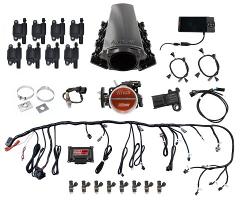 FiTech Ultimate LS EFI 750 HP Fuel Injection Systems 78003 Injection, LS, Kit LS1/LS2/LS6 -750HP w/o Trans Control, w/ coil pack set