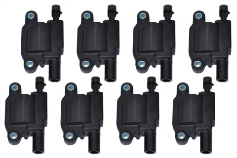 FiTech Go-Spark Ignition Coils 79100 Coils, Coil Pack, Black, Chevy, LS, Set of 8