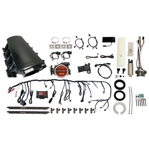 FiTech Ultimate LS 750 HP EFI Short LS7 Port Intake Fuel Injection Master Kits 76617 System With Kit