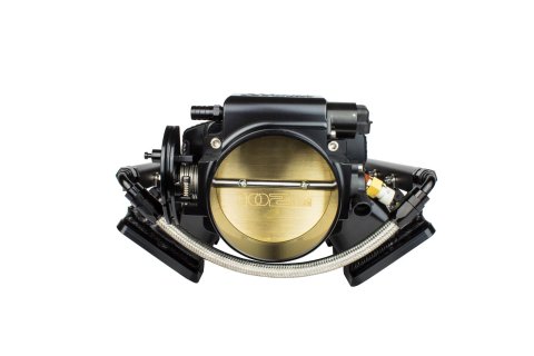 FiTech Ultimate LS Loaded Intake Manifold Kits 70078 Manifold, Intake, Raised Rectangular Port LS7, Aluminum, Black Anodized, 750 HP, Kit
