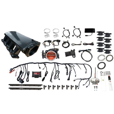 FiTech Ultimate LS 500 HP EFI Short LS3 Port Intake Fuel Injection Master Kits 78812 System With Kit