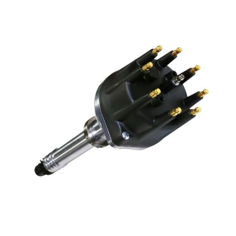 FiTech Go-Spark Distributors 99038 Distributors, Go-Spark, 2-Wire, Magnetic Pickup, Vacuum, Mechanical Advance, Black Cap, Aluminum Housing, Ford, 351C/M, 385 Series, Each