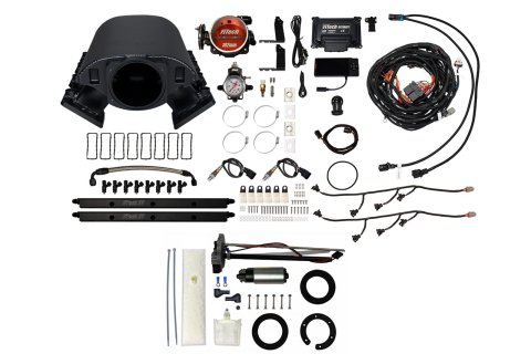 FiTech Ultimate Rebel LS 750 HP EFI Fuel Injection Systems 76490 System, Rebel, HP, Cathedral Port, 102mm Throttle Body, In-Tank Pump, 55Lb., EV1, Without Tansmission Controller, Kit