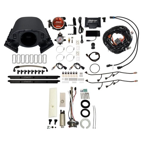 FiTech Ultimate Rebel LS 750 HP EFI Fuel Injection Systems 76690 System, Rebel, HP, Cathedral Port, 102mm, In-Tank Pump, 55 Lb., EV1, Without Transmission Controller, Kit
