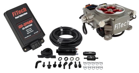 FiTech Go Street EFI 400 HP Self-Tuning Fuel Injection Systems 93103 System, System Master Kit, Inline Pump, CDI box, Kit