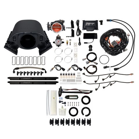 FiTech Ultimate Rebel LS 500 HP EFI Fuel Injection Systems 79489 System, Rebel, HP, Cathedral Port, 92mm, In-Tank Pump, LS3 Coils, 36 Lb., EV1, With Transmission Controller, Kit
