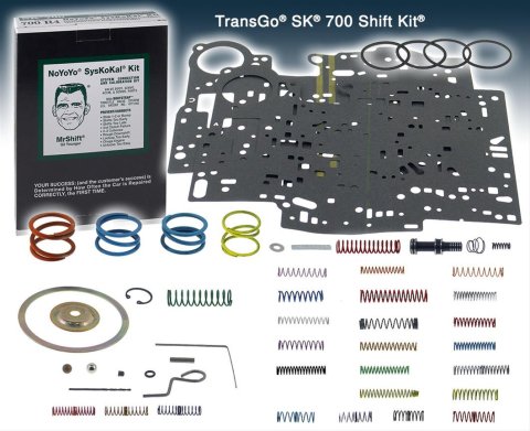 TransGo Performance Shift Kits SK 700 Kit, Improvement, without Auxiliary Valve Body, GM, 700R4, 4L60, Each
