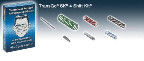 TransGo Automatic Transmission Valve Body Repair Kits SK 4 Shift Kits, Repair, C4, Kit