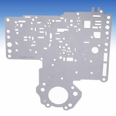 TransGo Valve Body Separator Plates TF-PLT-94S Plate, Tempered Steel, Zinc Plated, Chrysler, 500/42-44 RH/RE, with Boost Tube, Kit