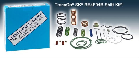 TransGo Automatic Transmission Valve Body Repair Kits SK RE4FO4B Shift Kit, Repair, Nissan, Infiniti, RE4F04B, Kit