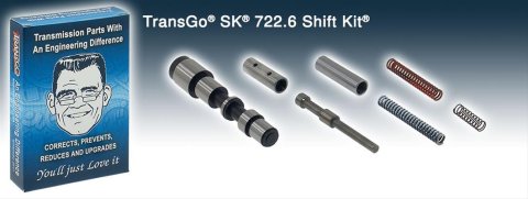 TransGo Performance Shift Kits SK 722.6-A kit Dodge, Jeep, 45-/545RFE & 68RFE 1999-On, Kit