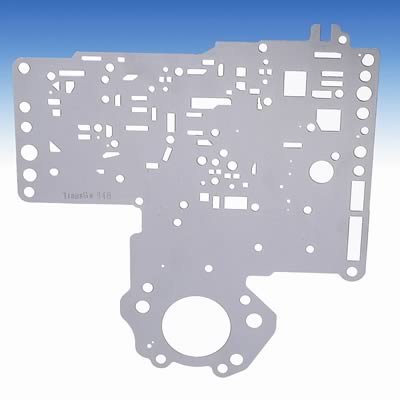TransGo Valve Body Separator Plates TF-PLT-95B Plate, Tempered Steel, Zinc Plated, Chrysler, 518/618/46-47 RH/RE, with Boost Tube, Kit