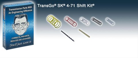TransGo Automatic Transmission Valve Body Repair Kits SK 4-71 Shift Kits, Repair, C4, Kit